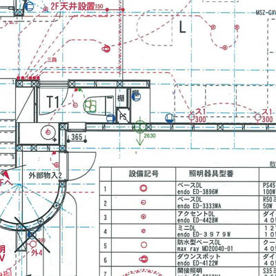 電気設備図面