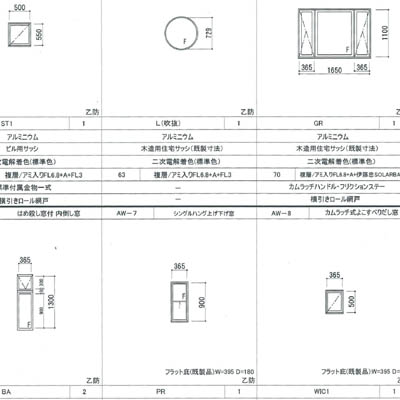 建具表